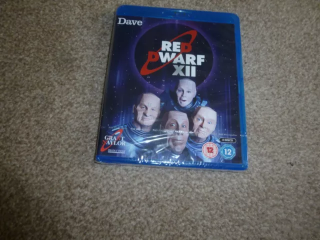 Blu Ray DVD Red Dwarf XII still sealed