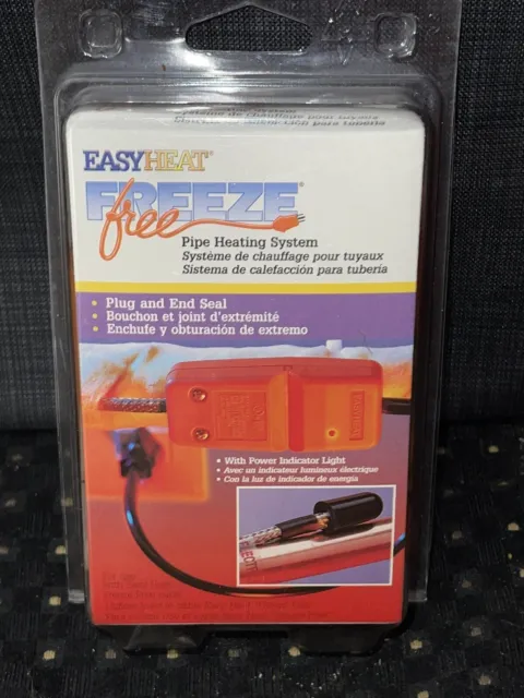 EasyHeat 10802 Freeze Free Cable Connector Kit,Orange