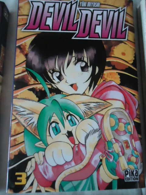 Devil Devil, tome 3 Yuki  Myoshi PIKA MANGA SHONEN ANGE DEMON JUMEAUX COMBAT