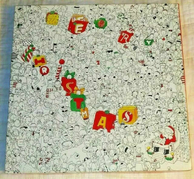 Find Two Flakes 500 Piece Puzzle Hallmark Shoebox 1995 Springbok Christmas OOP!