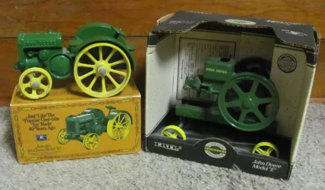 2 Awesome John Deere Diecast Collectible Tractors