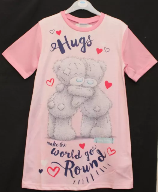 TATTY TEDDY camicia da notte Me To You/rosa da ragazza taglie 5-12 anni