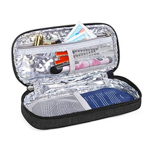 Luxja Sac pour Insuline, Sac de Voyage pour Diabétique, Sac Insuline pour Stylo