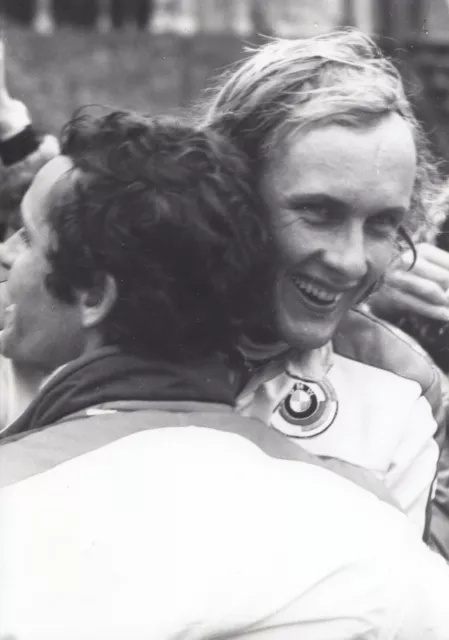 Jacky Ickx & Hans Stuck Bmw Csl Salzburg 4 Hours 1974 Etcc Original Press Photo