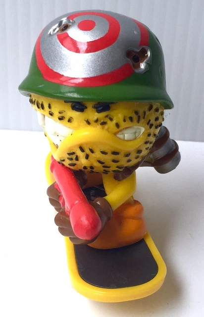 Figurine Tech Deck World Industries Dude Flameboy Heavy Metal Series 1 2001 Vintage