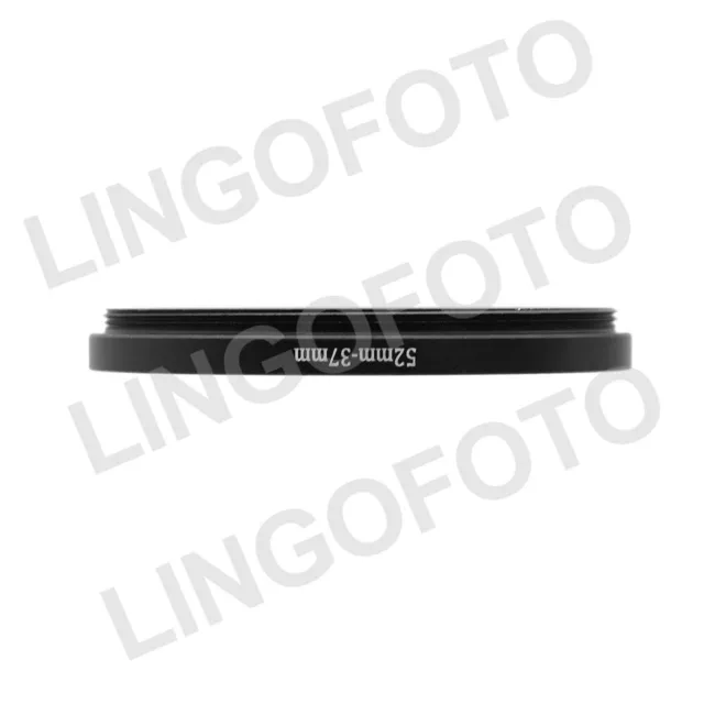 52mm-37mm 52mm to 37mm 52 - 37mm Step Down Ring Filter Adapter for Camera Lens 2