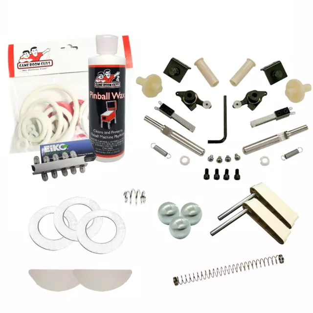 1983 Bally Gold Ball Pinball White Premium Maintenance Kit