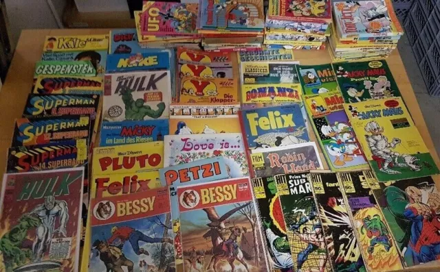 FELIX, BESSY , bastei verlag , riesige comicsammlung, konvolut