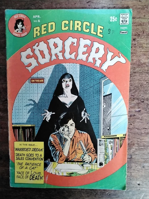 Red Circle Comics Group  Sorcery  #6  Chaykin 1974 comic book