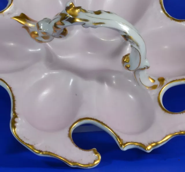 SERVIERPLATTE ANBIETSCHALE LIMOGES für RONARD NANCY herg. Frankreich um 1880 2