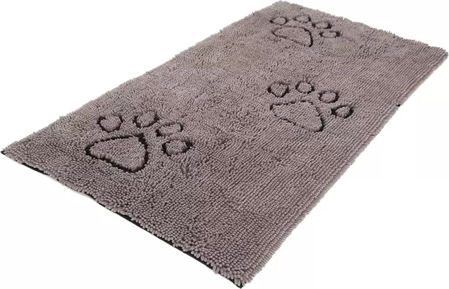 Dog Gone Smart Dirty Dog Microfiber Paw Doormat - Muddy Mats for Dogs - Super Ab