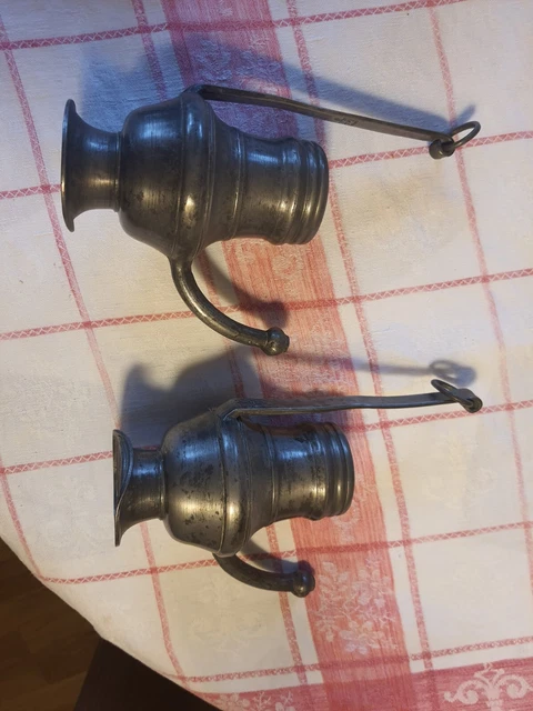 ANCIENNE AIGUIÈRE PICHET En Étain 22 Cm EUR 20,00 - FR