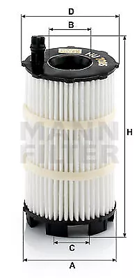 Fits MANN+HUMMEL HU 7005 X OIL FILTER.AUDI A5 4.2FSI 07-  UK Stock