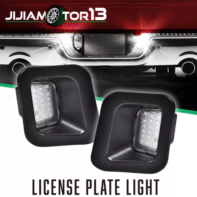 Fit For 03-18 Dodge Ram Truck BUILT-IN RESISTOR LED License Plate Light US Stock