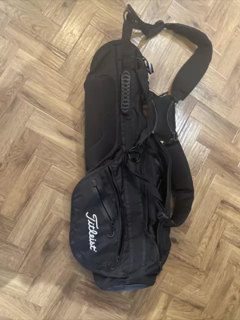 Titleist Pencil Golf Bag - Black - Excellent Condition