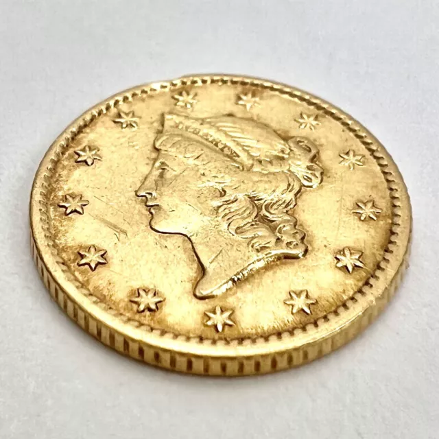 1853 TYPE 1 $1 One Dollar Gold Coin $300.00 - PicClick