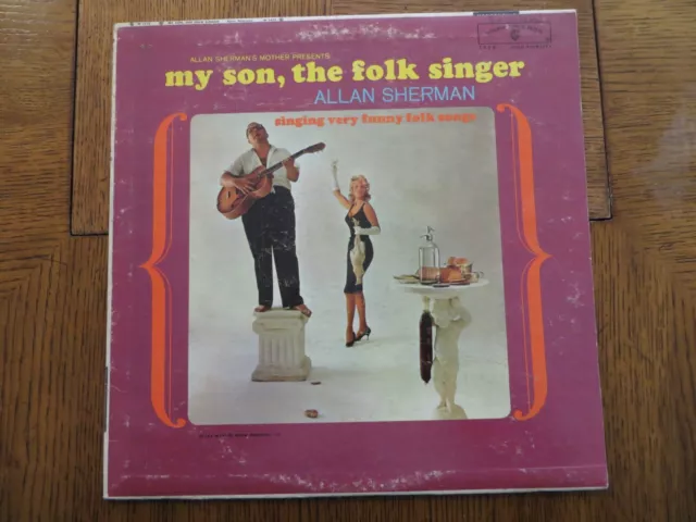 LP de vinilo Allan Sherman - My Son, The Folk Singer - 1962 - Warner Bros. W 1475