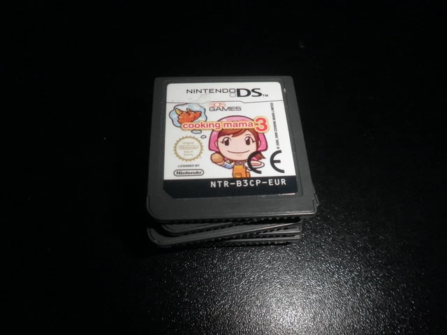 nintendo ds - cooking mama 3- cart