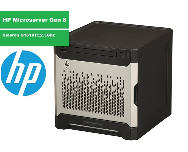 HP Proliant MicroServer Gen8 – Celeron G1610T 2.3 GHz – Serveur D'occasion