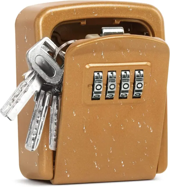Schlüsselkasten-Codeschloss Schlüsselsafe Aussen Schlüsselkasten Mit Zahlencode
