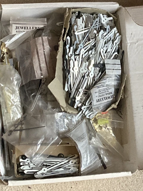Box Of Clock Hands Mixed Sizes