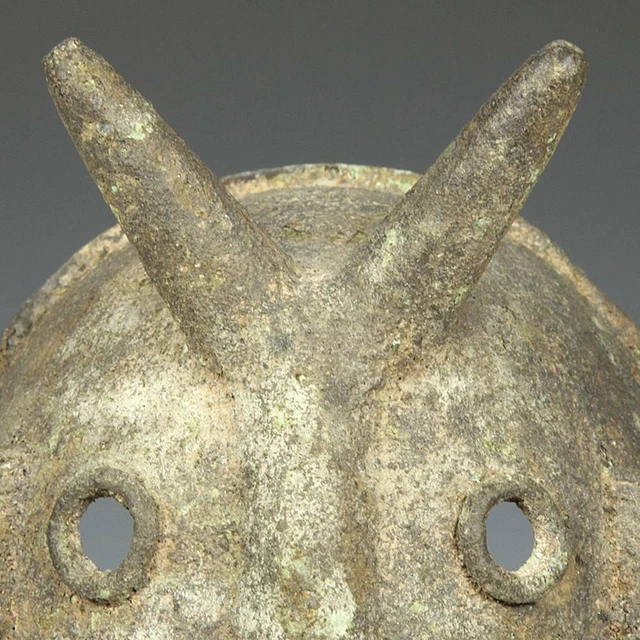 Family Mask Bronze Bobo Fing People Burkina Faso West Africa Early 20Th C. 7
