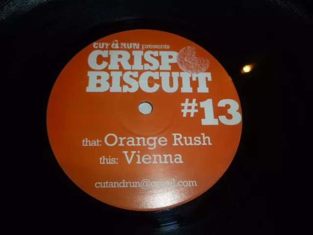 CRISP BISCUIT - Orange Rush - UK 2-track 12" Vinyl Single