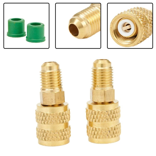 Adattatore R410a giunti rapidi a spina SAE 0,6 cm ricambio durevole