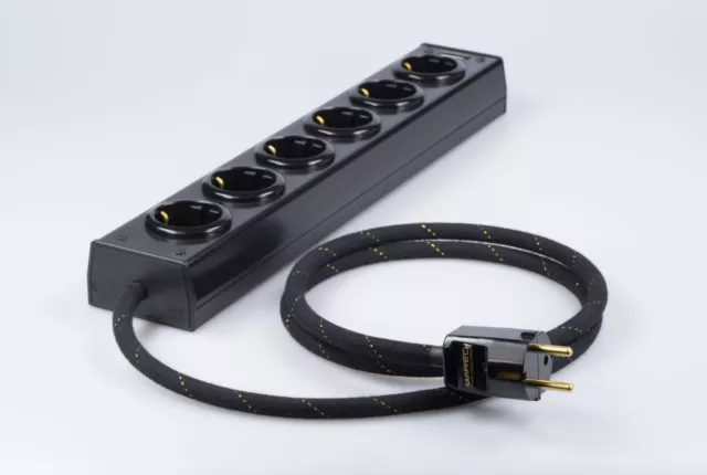 Wired Audio Conductors - Power Socket Bar / Steckdosen- Netzleiste 1+ Five