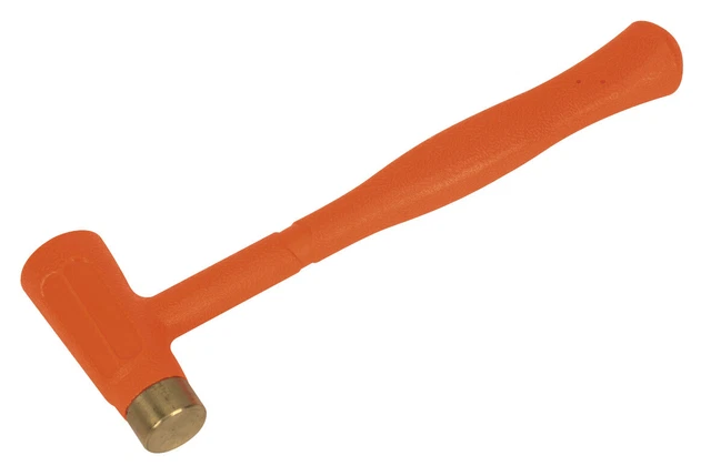 Sealey BFH24 Laiton Face Dead Sifflets Marteau 0.7kg
