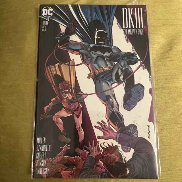 Dark Knight III The Master Race #6 Book Six 1:25 Incentive Comic Variant Janson