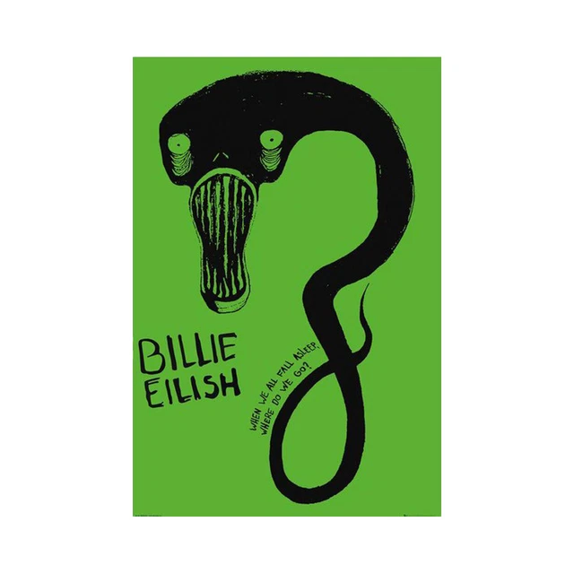 Billie Eilish  Póster diseño Ghoul (TA4669)
