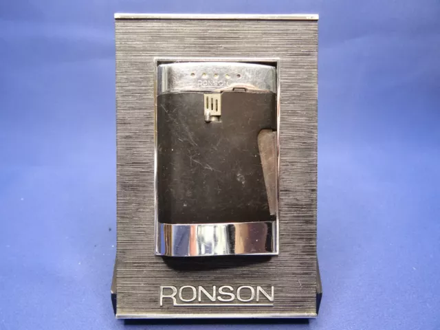 Ronson Feuerzeug Comet Windshild - gasdicht und funktionsfähig in Original Box