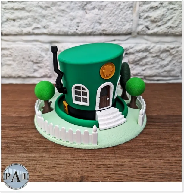 Leprechaun's hat St Patrick's Day Fairy House Mini Lamp house DIY decorations