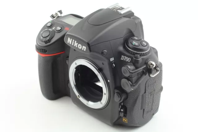NEAR MINT+3 Nikon D700 12.1 MP Digital SLR Camera Black + Strap From JAPAN 3