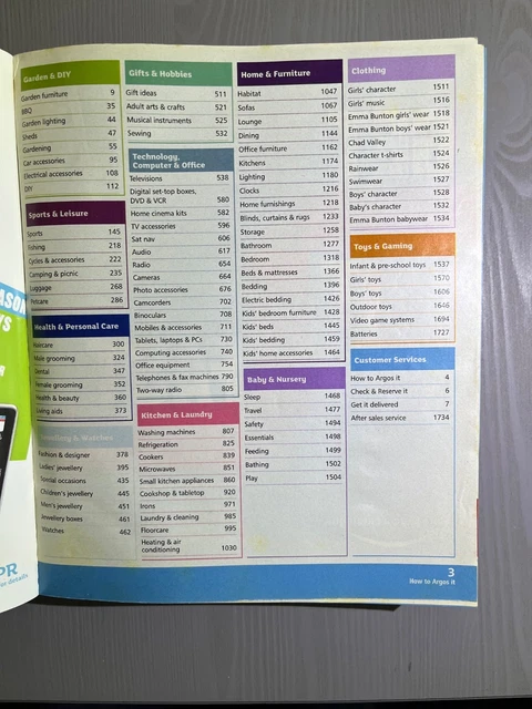 ARGOS CATALOGUE SPRING / Summer 2013 1750 pages LEGO XBOX PLAYSTATION ...