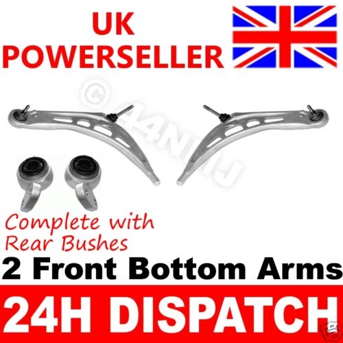 Front Brake Discs Set For BMW E46 330i, 330Ci & M Sport (1999-2005)