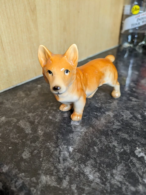 Cute Dog Decorative Corgi Pet Figurine Puppy Ornament