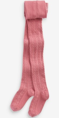 Nuovissimo con etichetta Next cavo rosa per neonate Collant 6-12 mesi 