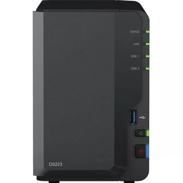 SYNOLOGY Serveur NAS 2 baies - DS223