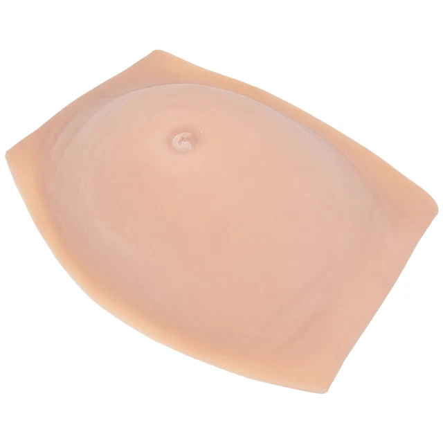 6-7 Months)Silicone Fake Pregnancy Belly Artificial False Belly Actor Performanc