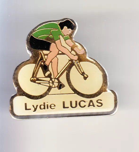 Rare Pins Pin's .. Velo Cyclisme Cycling Tour De France Maillot Vert L. Lucas~Cj