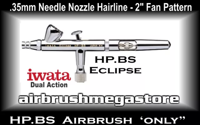 Iwata Eclipse Airbrush HP.BS .35mm ( Airbrush Only ) + Free Insured Post