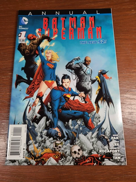 Batman Superman Annual #1 (New 52 DC Comics 2014) 1st Print Direct Sales NM/ M 2