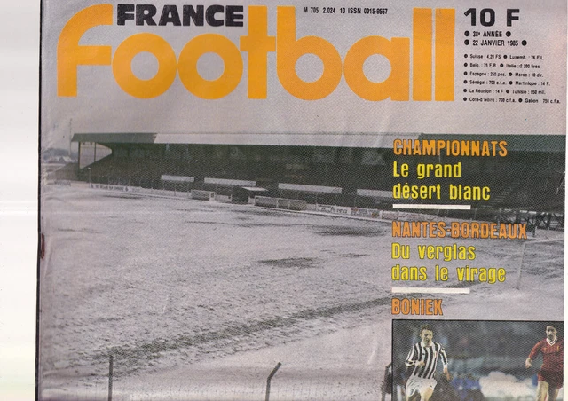 FRANCE FOOTBALL DU 3/06/1997; Tournoi de France/ Romario/ Nantes l'éternel recom EUR 2,81 - FR