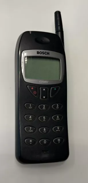 Bosch Handy alt "Knochen" GSM 607, Retro,  Sammler/Liebhaber! Com607 Ungeprüft