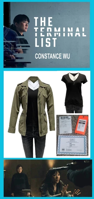 JACK CARR THE TERMINAL LIST: Constance Wu Jacket, Shirt & Pants Studio COA