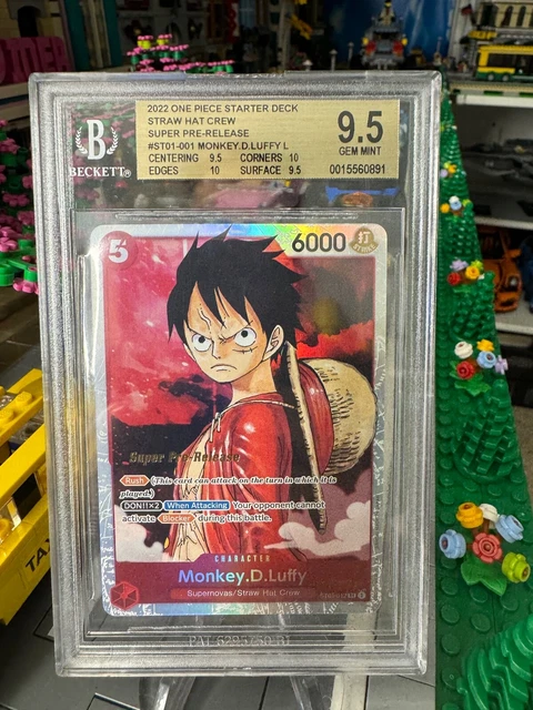 Monkey D Luffy P-033 PROMO ONE PIECE Card Weekly Shonen Jump - Foto 3