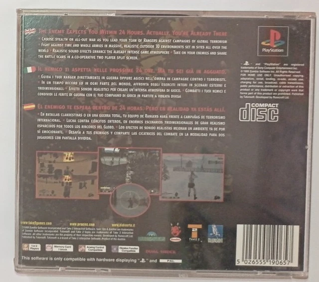 Spec Ops: The Line Sur Playstation 1 - Neuf Sous Blister - Version Française (VF)