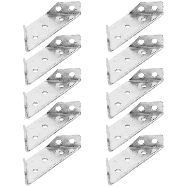 10 Pcs Armoire Commode Code D'angle Fixé Sur Trois Côtés Tablet Holder